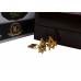 Freemason Cufflinks in Polished Wood Case